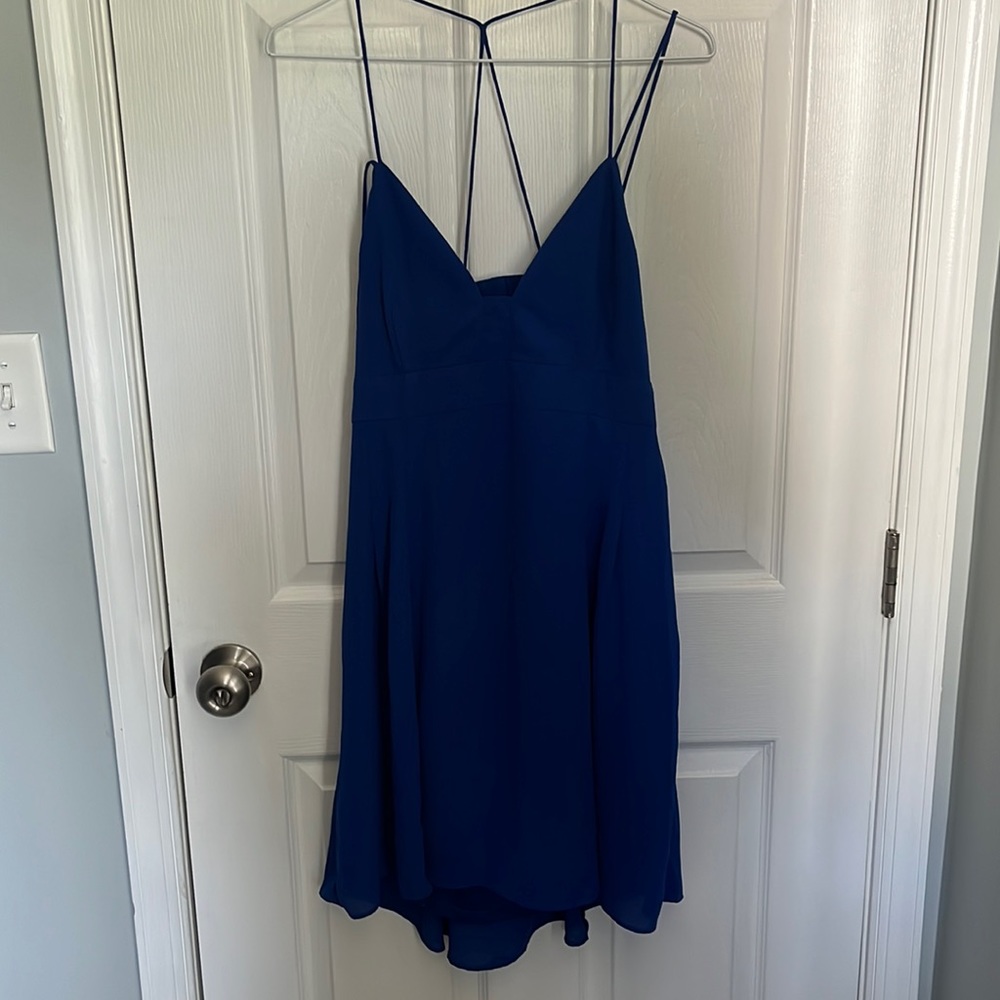 Blue Express Spaghetti Strap Dress